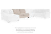 Alyadaria Armless Loveseat