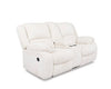 Bonnacraft Reclining Loveseat with Console
