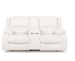 Bonnacraft Reclining Loveseat with Console