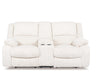 Bonnacraft Reclining Loveseat with Console