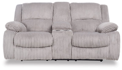 Bonnacraft Reclining Loveseat with Console