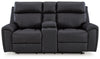 Montacute Glider Reclining Loveseat with Console