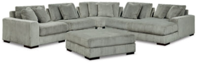 Lindyn 5-Piece Sectional and Ottoman