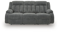 Greely Bend Power Reclining Sofa with Drop Down Table