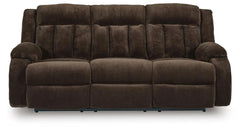 Greely Bend Power Reclining Sofa with Drop Down Table