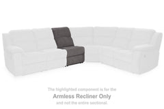 Roman Glass Armless Recliner