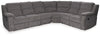 Roman Glass 4-Piece Sectional