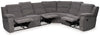 Roman Glass 4-Piece Sectional
