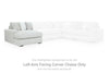Stupendous Left-Arm Facing Corner Chaise