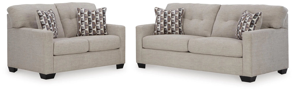 Mahoney Full Sofa Sleeper and Loveseat