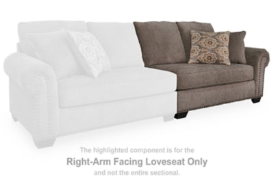 Elimination Right-Arm Facing Loveseat