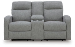 Moreau Place Reclining Loveseat with Console