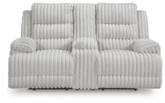 Technique Power Reclining Loveseat with Console