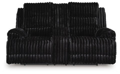 Technique Power Reclining Loveseat with Console