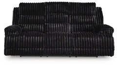 Technique Power Reclining Sofa with Drop Down Table