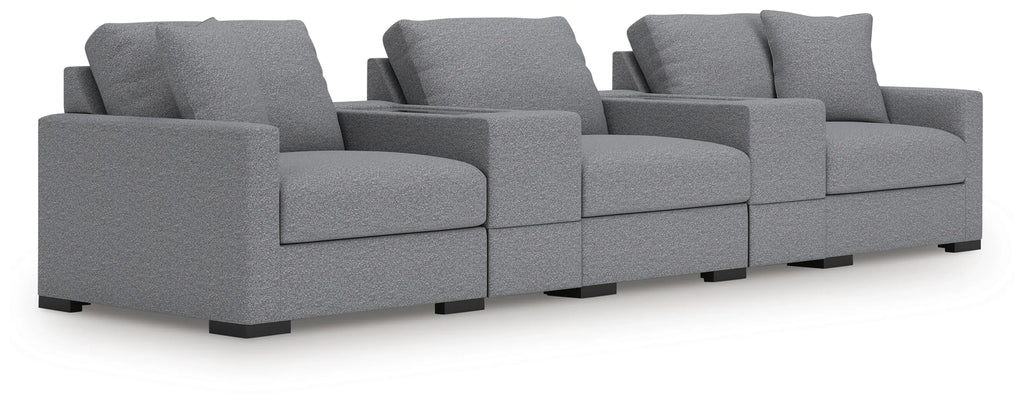 Omaha by Ashley 5-Piece Sectional with Storage Consoles