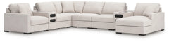Omaha by Ashley 8-Piece Sectional with Audio System and Chaise