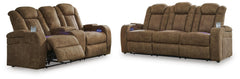 Wolfridge Power Reclining Sofa and Loveseat