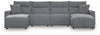Modmax II 4-Piece Power Reclining Sectional with Chaise