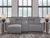 Modmax II 3-Piece Power Reclining Sectional with Chaise and Console