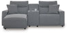 Modmax II 3-Piece Power Reclining Sectional with Chaise and Console