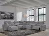 Modmax II 7-Piece Power Reclining Sectional with Chaise and Audio Consoles
