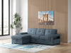Ruffner 2-Piece Sectional with Pop Up Sleeper and Chaise