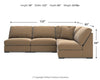 Calden 4-Piece Sectional