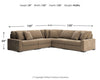 Calden 5-Piece Sectional
