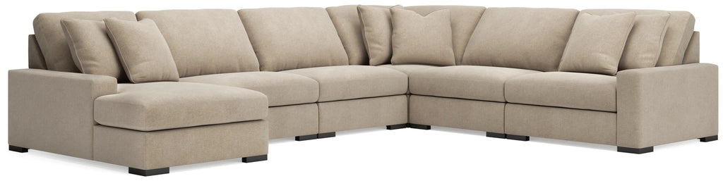 Calden 6-Piece Sectional with Chaise