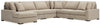 Calden 6-Piece Sectional with Chaise