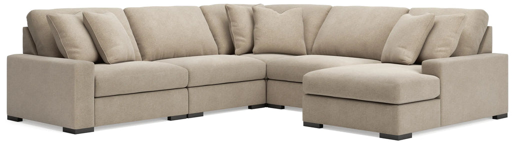 Calden 5-Piece Sectional with Chaise