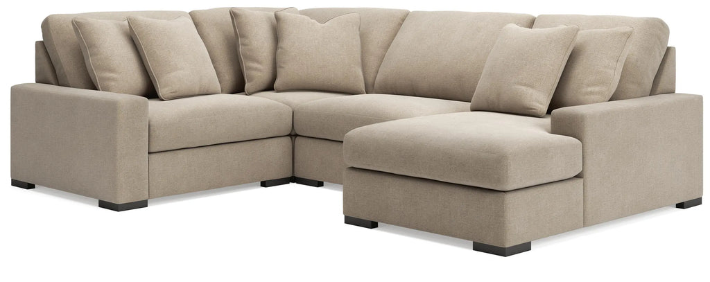 Calden 4-Piece Sectional with Chaise