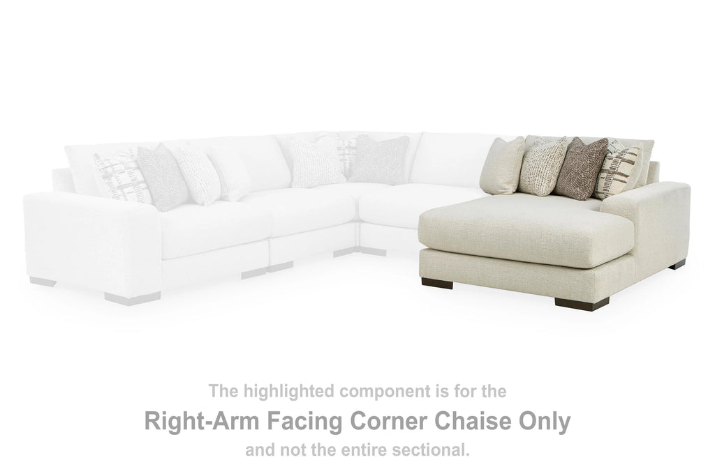 Barrelton Right-Arm Facing Corner Chaise