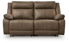 Max-Media 2-Piece Power Reclining Sectional Loveseat
