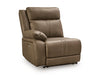 Max-Media Left-Arm Facing Power Recliner