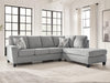 Leeshan 2-Piece Sectional with Chaise