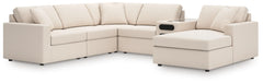 Modmax 6-Piece Sectional with Audio System and Chaise