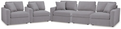 Modmax 3-Piece Sectional Sofa and 2-Piece Sectional Loveseat