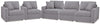 Modmax 3-Piece Sectional Sofa and 2-Piece Sectional Loveseat