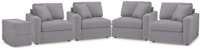 Modmax 3-Piece Sectional Sofa and 2-Piece Sectional Loveseat
