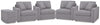 Modmax 3-Piece Sectional Sofa and 2-Piece Sectional Loveseat