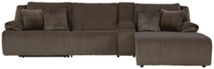 Top Tier 4-Piece Reclining Sectional with Chaise