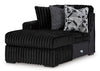 Midnight-Madness Left-Arm Facing Corner Chaise