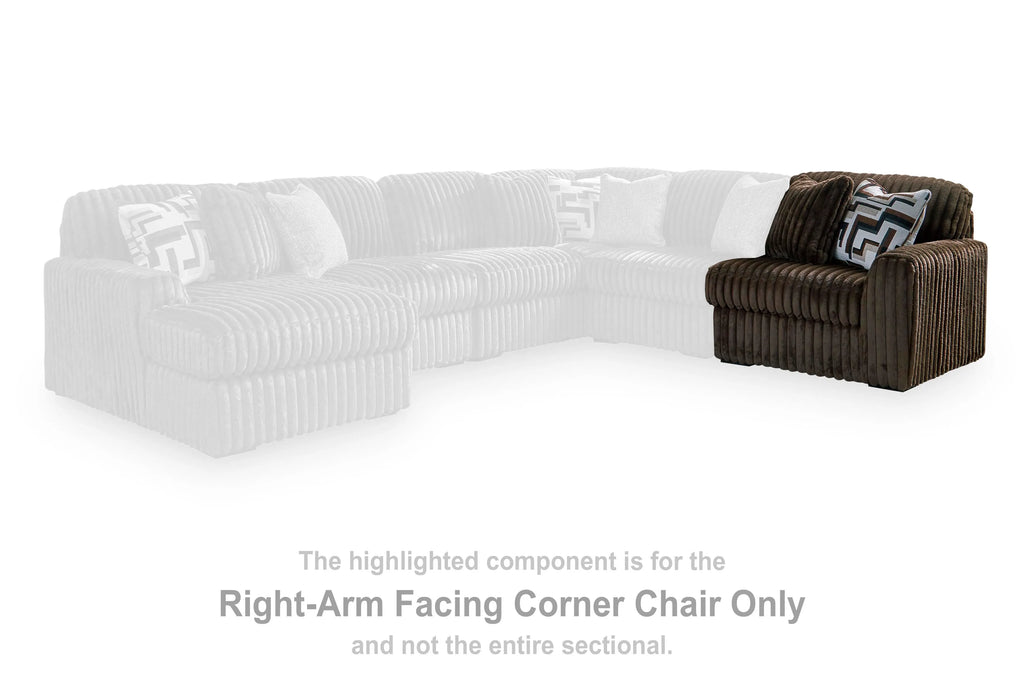 Midnight-Madness Right-Arm Facing Corner Chair