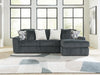 Midnight-Madness 2-Piece Sectional Sofa Chaise