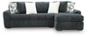 Midnight-Madness 2-Piece Sectional Sofa Chaise