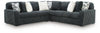 Midnight-Madness 3-Piece Sectional