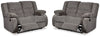 Tulen Set of 2 Reclining Loveseats