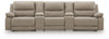 Brannigan 5-Piece Reclining Sectional with Storage Consoles